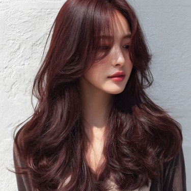 여성 전체 염색