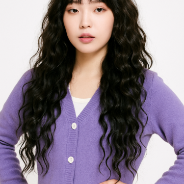 볼륨설계  히피펌   (얇은모발,정수리보강)