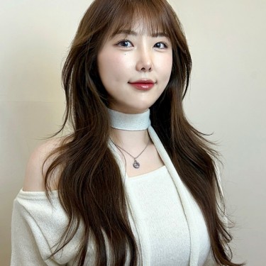 앞머리매직+앞머리컷