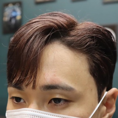 올디브염색+디테일컷트+두피보호제