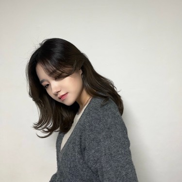 유진pic 중단발 레이어드펌