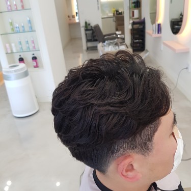 옆 뒤 다운펌