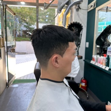 남성컷+싸이드다운펌(뒷머리미포함)