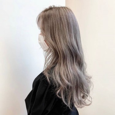 기장추가X)기본탈색+밀본염색