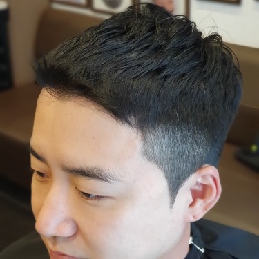 Cut+Line trim+Head spa