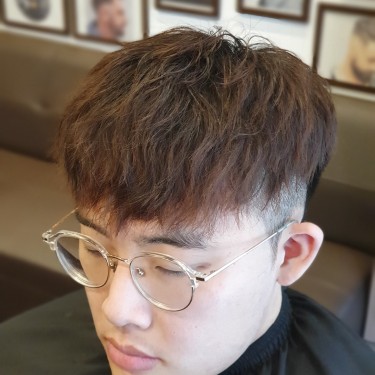 남성 일반펌 