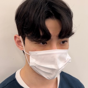 남성 아이롱펌