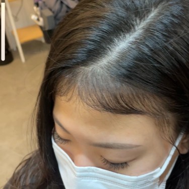 앞머리 잔머리펌 트위티뱅