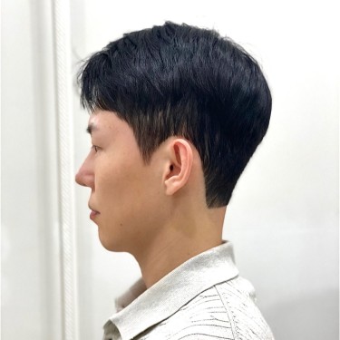 (정우)두상 성형 디테일 전체다운펌+컷