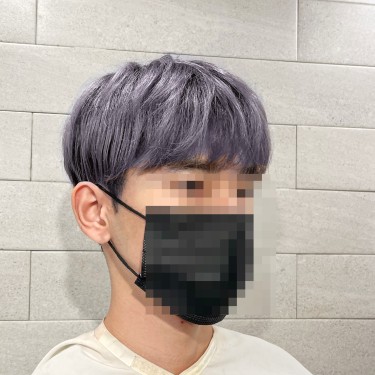 전체 탈색 +염색