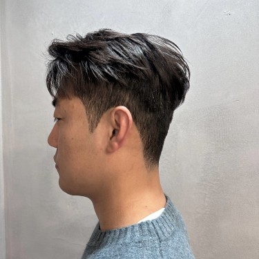 커트 + 다운펌(옆)