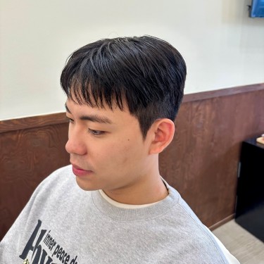 첫 방문고객님 윗,옆머리 디자인 다운펌 할인 
