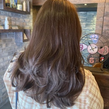 수험생 여자 염색 