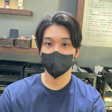 [남성] 다운펌(옆 뒤)+커트