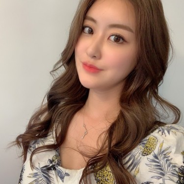 여성 아이롱펌