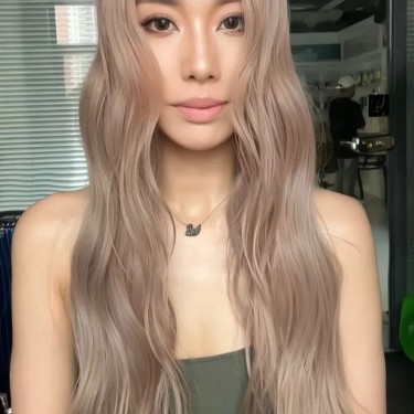여성 전체탈색