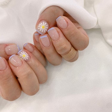 데이지 꽃&실프렌치