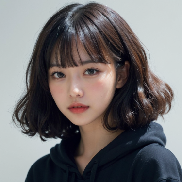앞머리 열펌