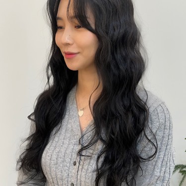 [효주] 히피펌+수분케어+디자인커트