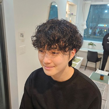 요즘 제일핫한 (남자)히피펌
