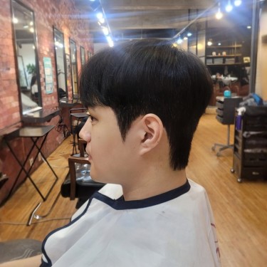 남성볼륨매직!!옆다운펌포함