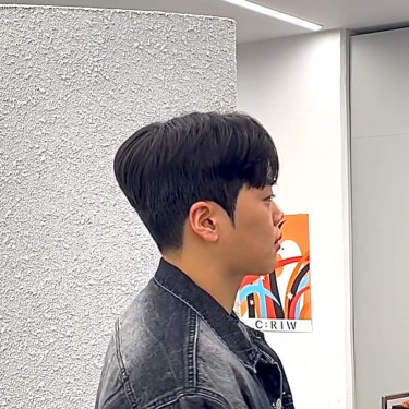 플래그십 X 맨즈펌+조각다운펌
