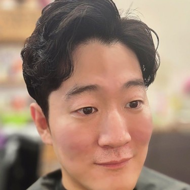 남자 디지털 세팅펌 +다운펌+영양