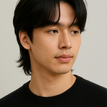 개성있는 남자 디자인컷트 ( 리프컷 바버샵 )