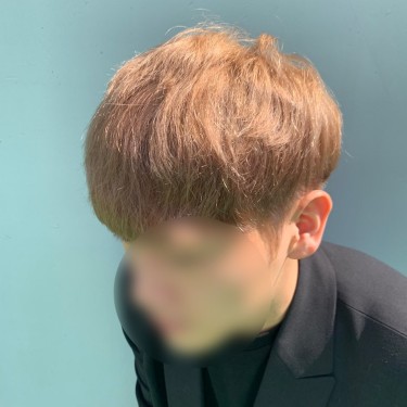 전체탈색+보색작업