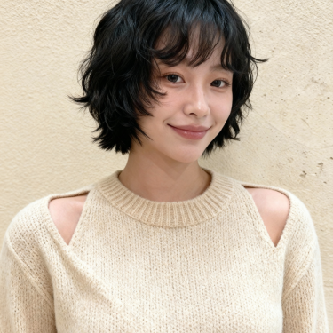 [첫방문] 여성 열펌 + 커트