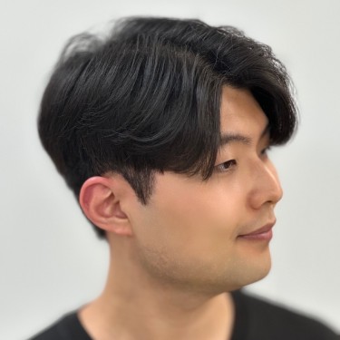남자일반펌