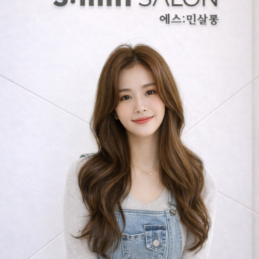 여성 전체 염색