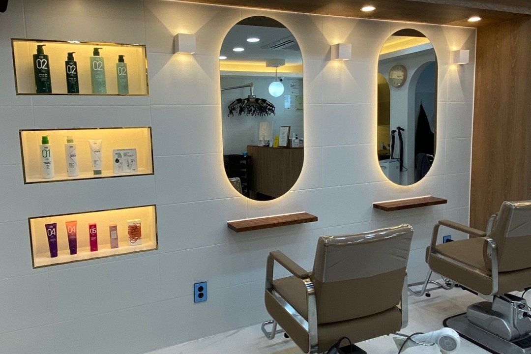 호헤어 , 서울 성북구 동선동1가 121-6 101호.102호  Ho Hair(호헤어)미용실, 마메드네