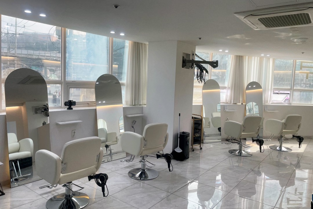 HAIR THE QOO , 서울 서대문구 홍은동 277-98 유성빌딩 2층미용실, 마메드네