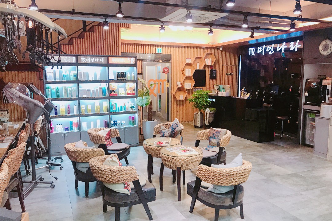 미인나라 , 광주 북구 용봉동 152-39 2, 3층미용실, 마메드네