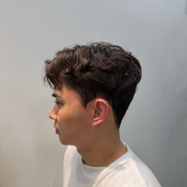 투블럭펌