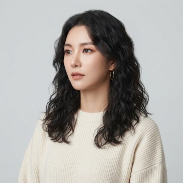 여성 특수펌(히피펌)